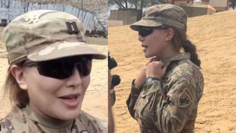 American Captain Saima Durrani