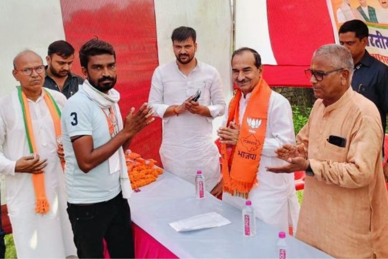 BJP state president Madan Rathore