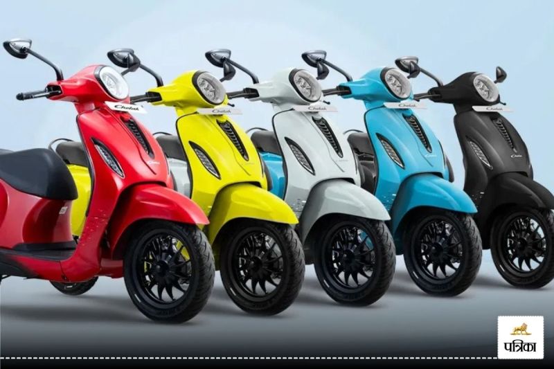 bajaj chetak blue 3202