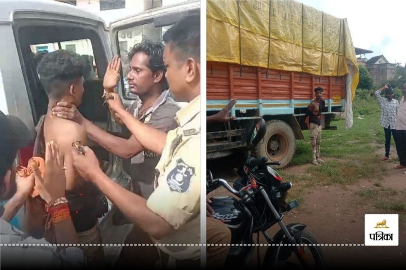 Tied and beaten video viral