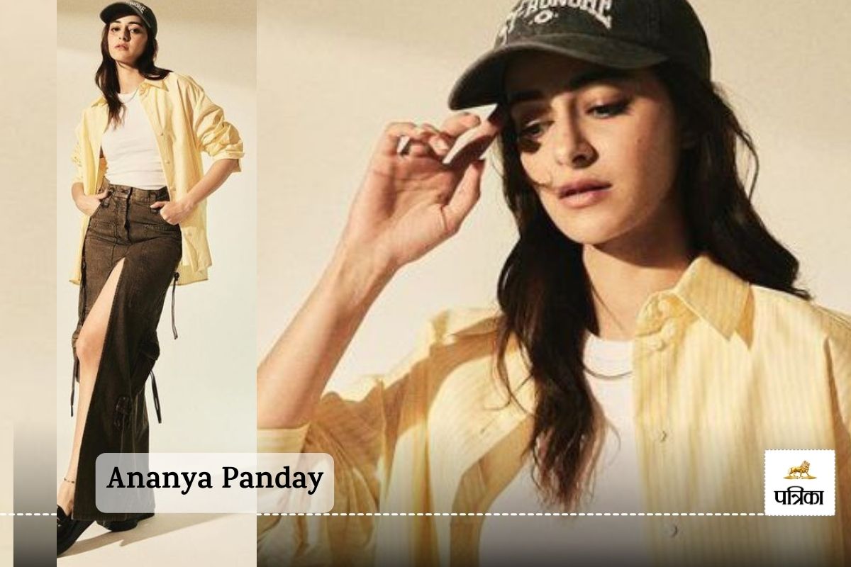 She worked her magic in street skirt fashion with casual denim