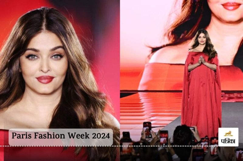 Aishwarya rai wreaked havoc in Paris in red outfits