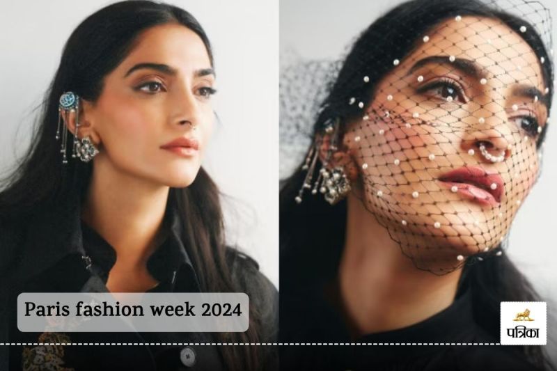 Sonam Kapoor cast a spell at Paris Fashion Week with her enchanting blend of goth and bohemian flair