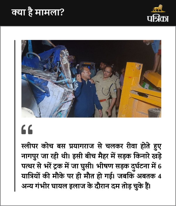 Maihar Road Accident