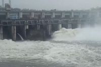 Due to heavy rains, three gates of Kota Barrage were opened