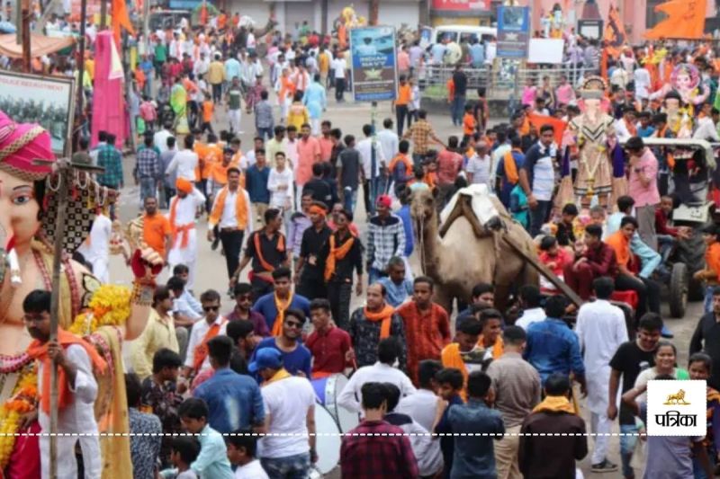 Rajasthan Banswara Devotees went crazy for laddus during Ganeshotsav Demand Increased 10 Times Prices Hike
