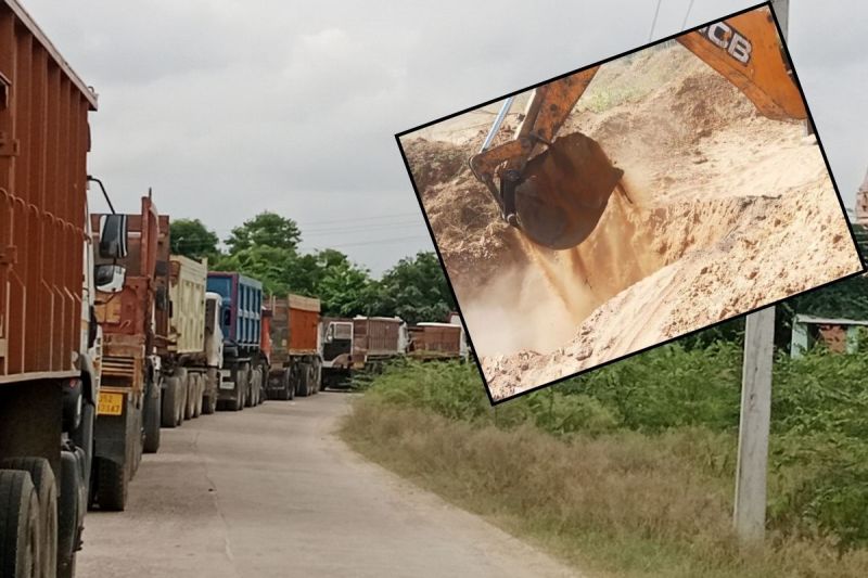 Illegal Gravel Transportation