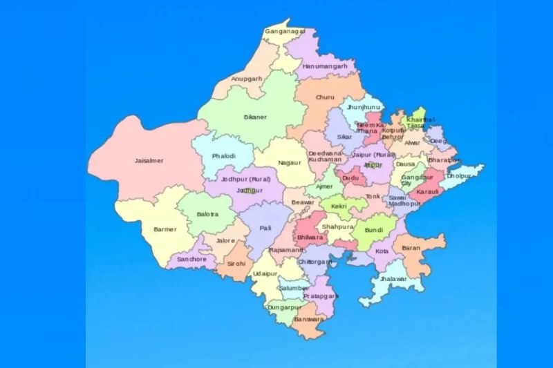 New Districts in Rajasthan