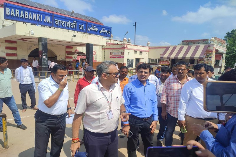 Lucknow Barabanki Railway Line