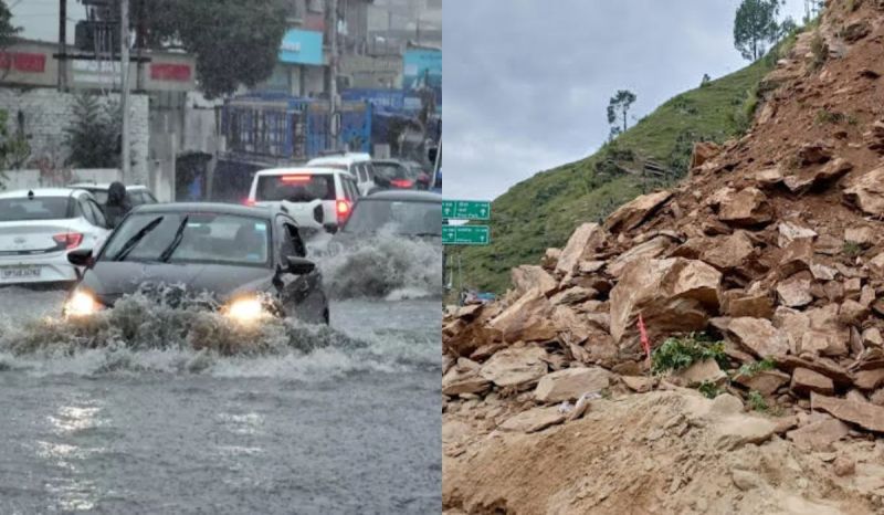 Red alert has been issued for heavy rain in five districts today