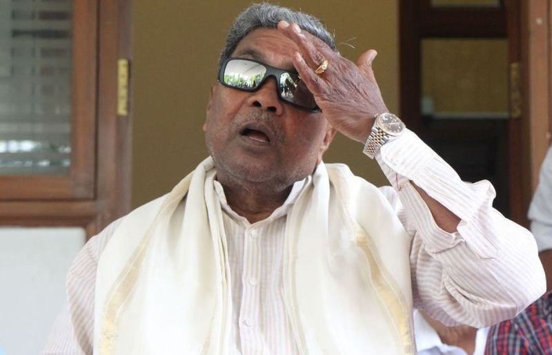 Chief Minister N. Siddaramaiah