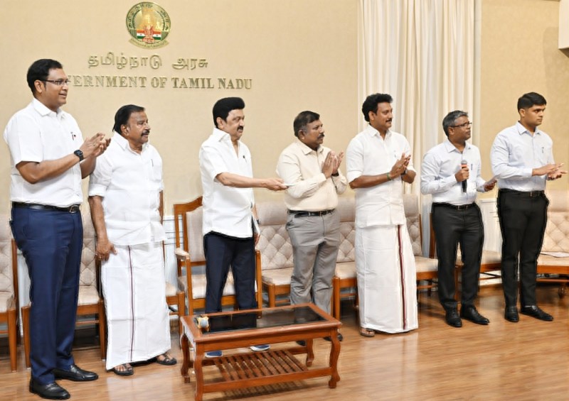 CM MK Stalin Tidel Park