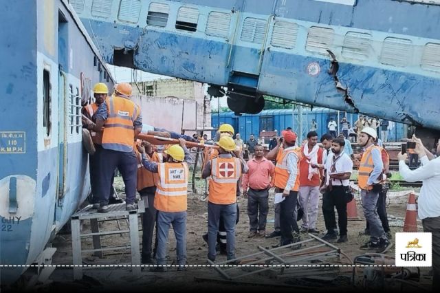 Train Accident Mock Drill