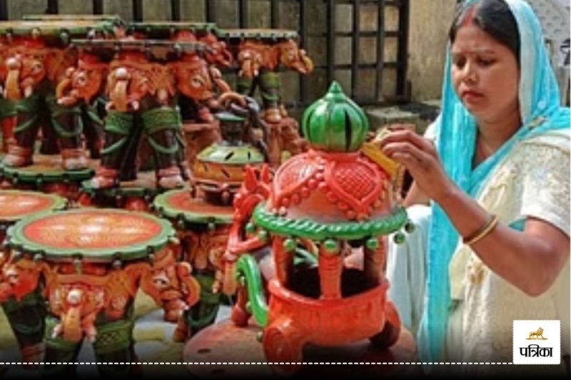 Four stalls of Gorakhpuri terracotta will also be set up in Noida International Trade Show