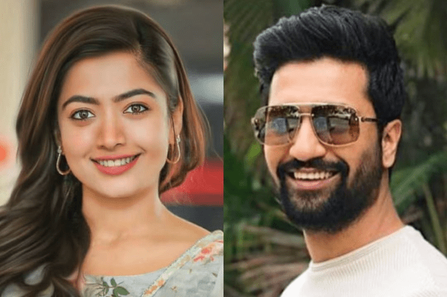 Vicky Kaushal and Rashmika Mandanna