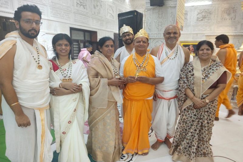 Worship of the best true religion in Bhilwara Digambar Jain temples