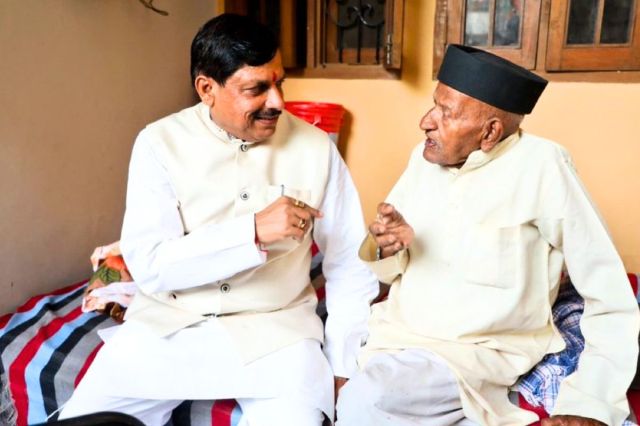 cm dr mohan yadav father passed away