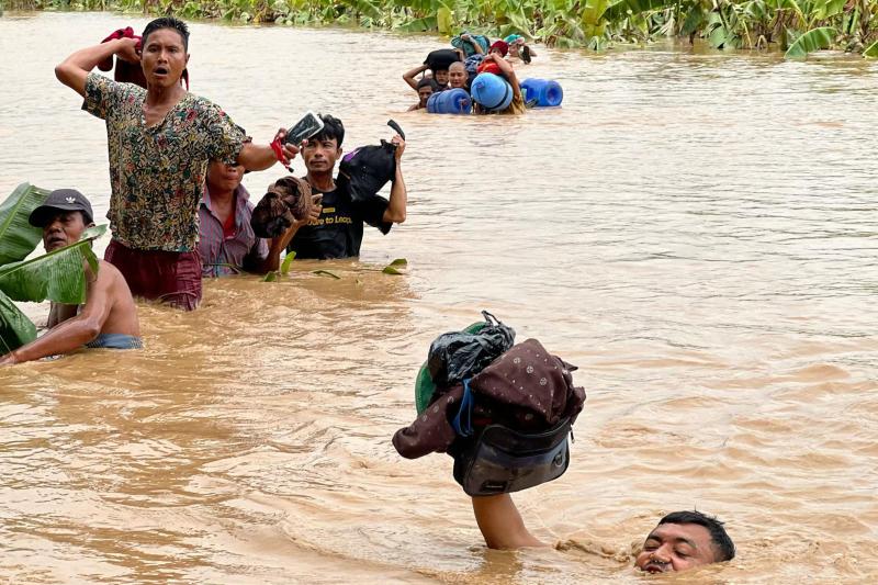 Floods in Myanmar