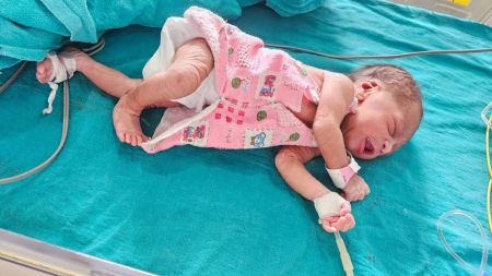 जंक्शन बस स्टैंड के मार्डन टॉयलेट में हुआ प्रसव,