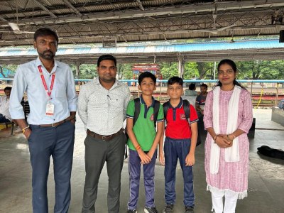 Two students of PMShri Kendriya Vidyalaya CPE Itarsi selected in National Yoga Competition