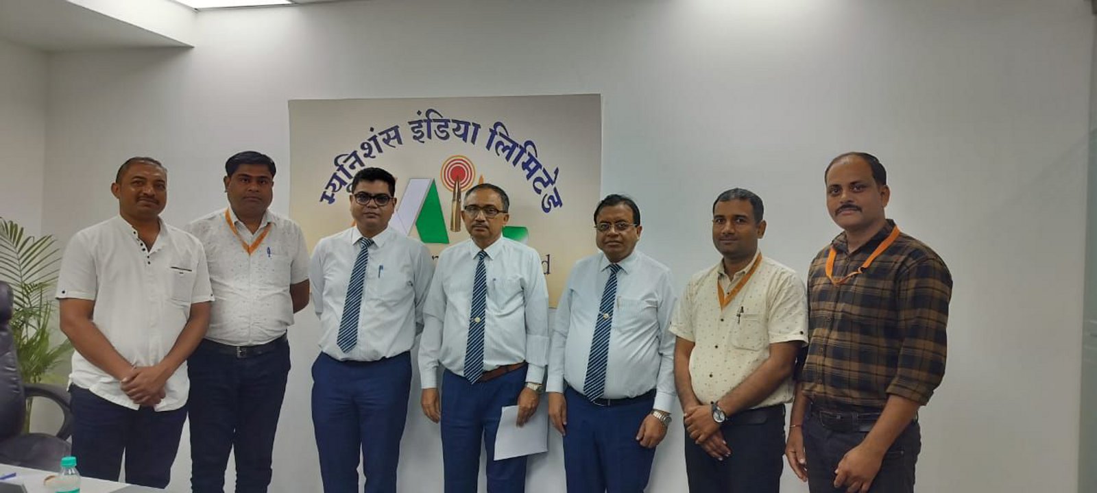 A delegation met with the Chairman and Managing Director of Munishans India
Limited