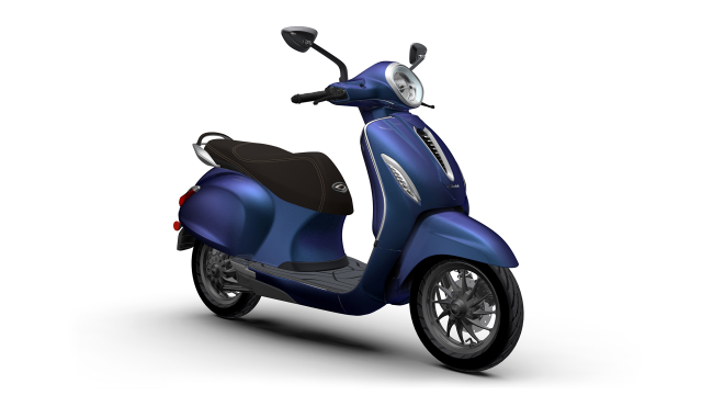 bajaj chetak blue 3202 on road price