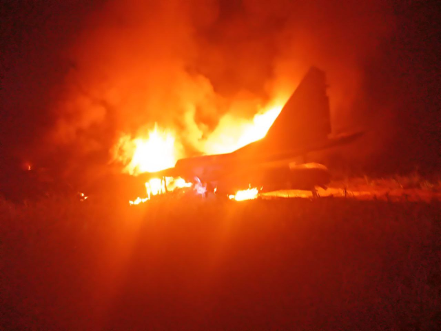 fighter plane crash in barmer