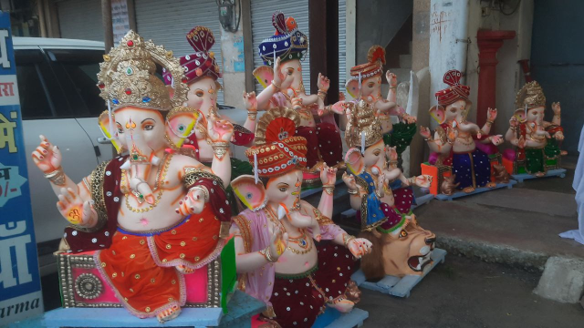 ganesh murti sthapana