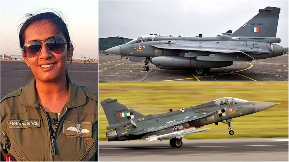 Air Force Squadron Leader Mohana Singh, who has become the first woman pilot to fly the Tejas fighter jet