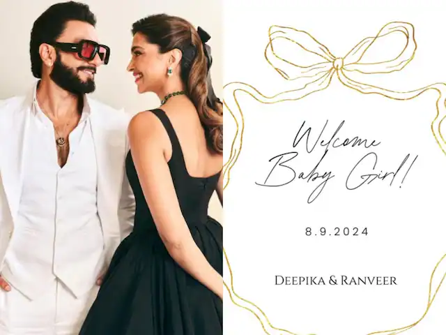 Deepika Padukone Ranveer Singh Baby Girl