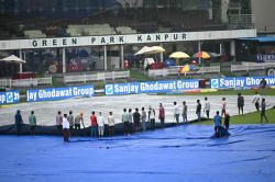 IND vs BAN: कानपुर में नहीं थम रही बारिश, बिना गेंद फेंके दूसरे दिन का खेल भी
हुआ रद्द - image