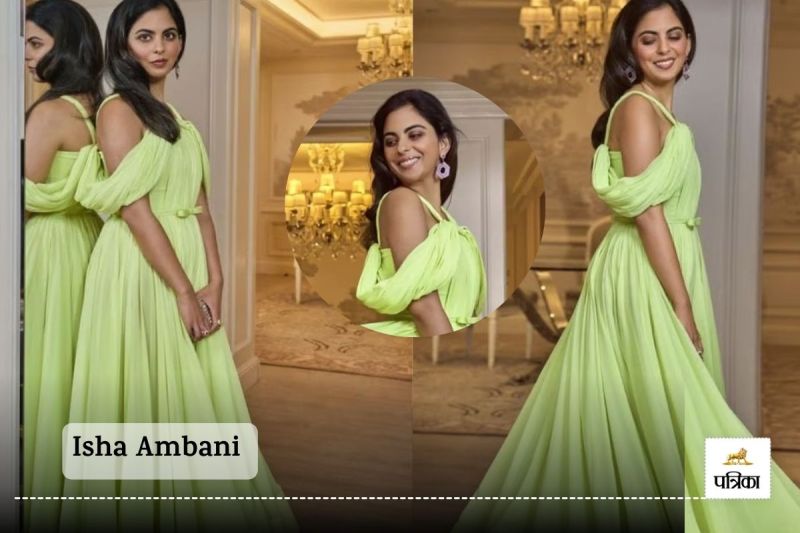 Isha Ambani stuns everyone in her stunning vintage-inspired gown