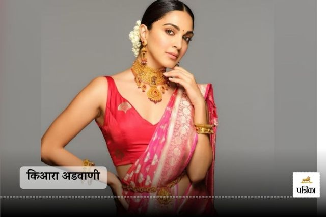 kiara advani saree for festive season