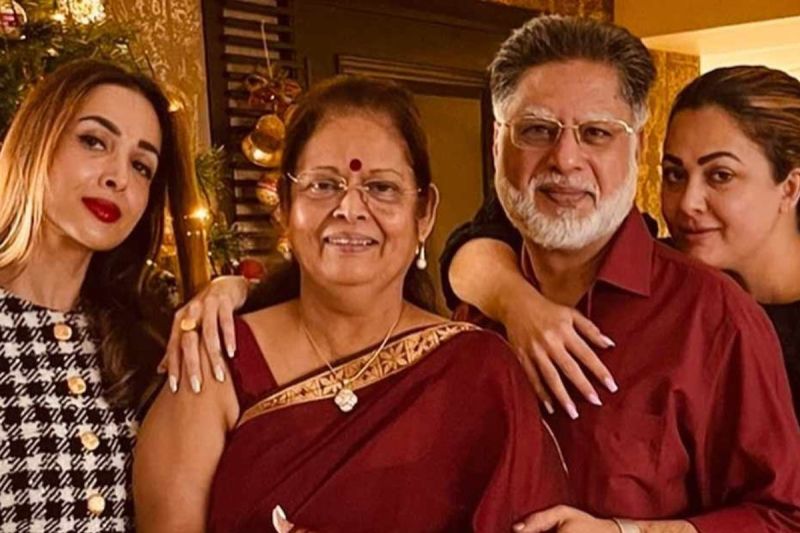malika arora father death