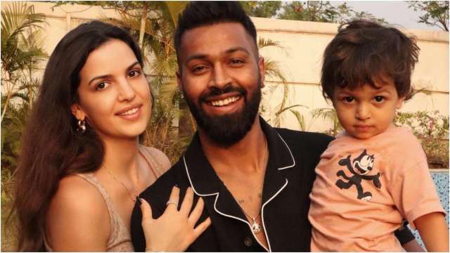 Natasa Stankovic And Hardik Pandya Son