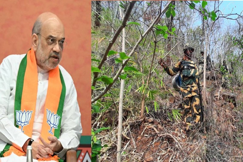 amit shah on naxal
