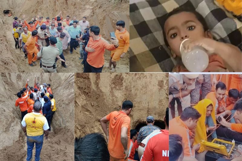 नीरू को इस तरह से निकाला, मां बच्ची को देखती रही कैमरे में