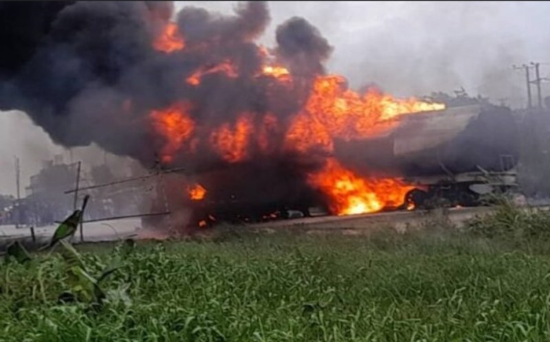 Fuel tanker explosion in Nigeria