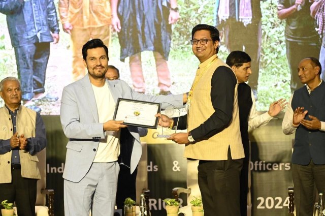 IFS Varun Jain gets 'Eco Warrior Award