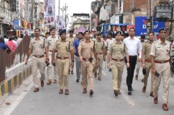 Ganesh Jhaki 2024: गणेश विसर्जन झांकी को लेकर पुलिस प्रशासन अलर्ट, इन दो रूटों
पर शहर में निकाला फ्लैग मार्च… - image