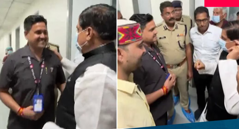 Rau MLA Madhu Verma's PSO gave CPR and took him to hospital