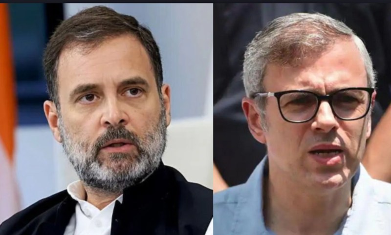 Rahul Gandhi and Omar Abdullah