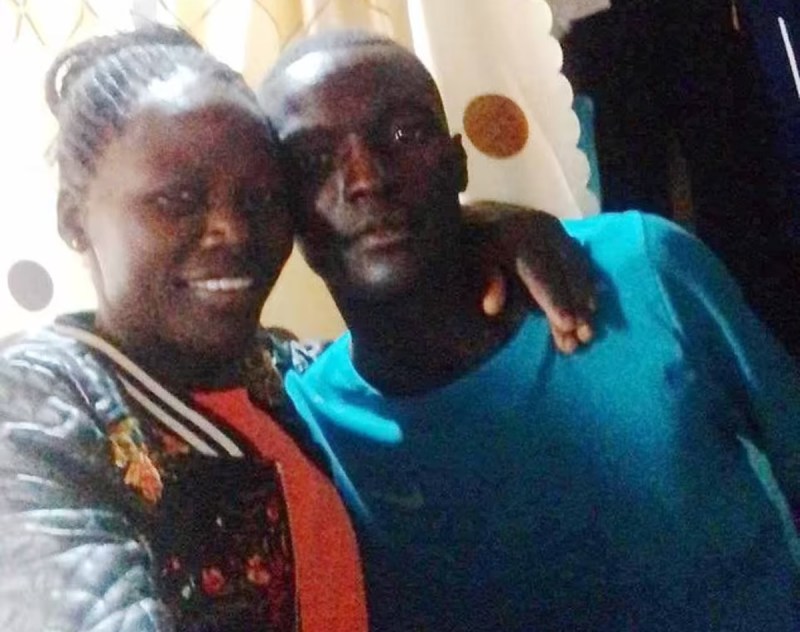 Rebecca Cheptegei and Dickson Ndiema Marangach