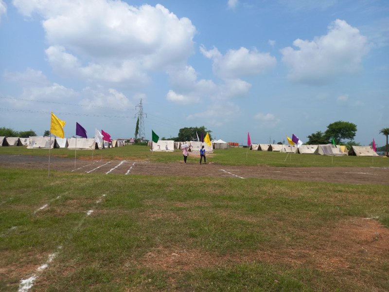 Tent City, Scout Guide Janjati Mahotsav in banswara