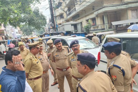 बहराइच प्रकरण के बाद लखनऊ में सुरक्षा कड़ी