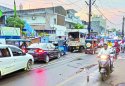 There is no space for two and four wheeler vehicle parking in the city, people
have taken over