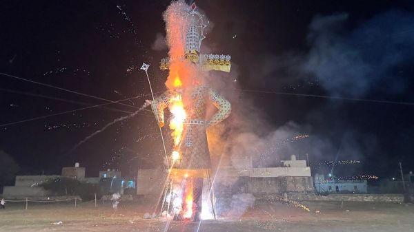 Victory of religion...Ego burnt to ashes, Ramji started cheering.