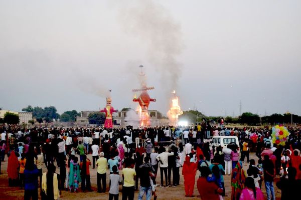 Victory of religion...Ego burnt to ashes, Ramji started cheering.