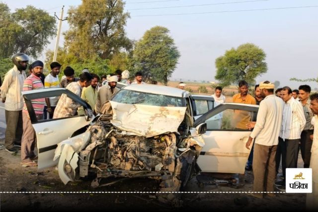 Anupgarh road accident