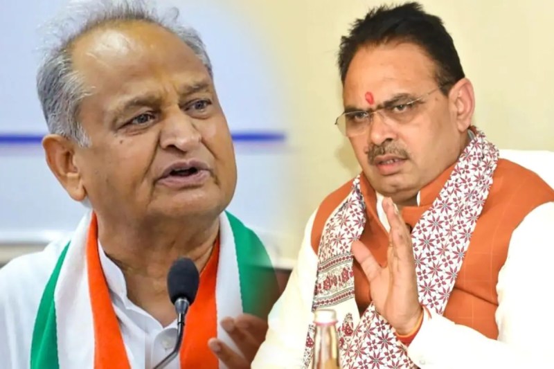 Ashok Gehlot CM Bhajanlal Sharma